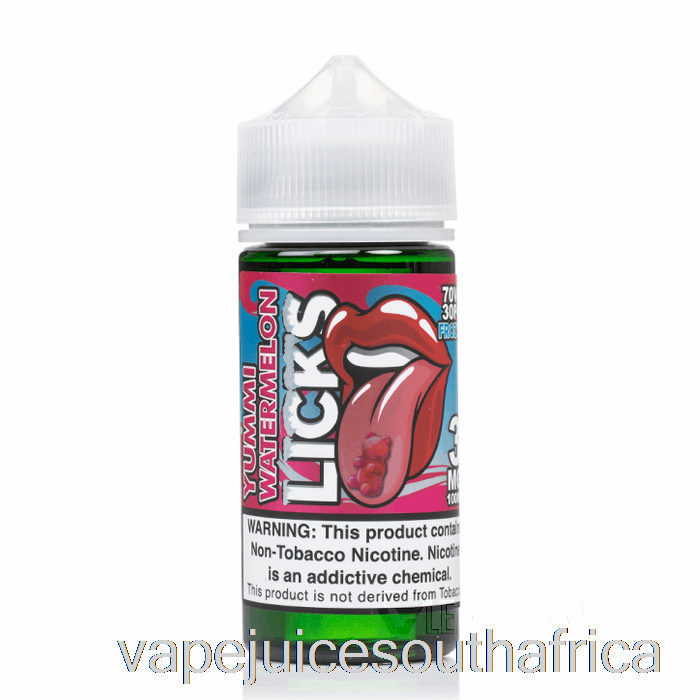 Vape Juice South Africa Frozty Yummi Watermelon Punch - Licks Roll Upz - 100Ml 0Mg